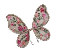 Costume d'aile de papillon pour enfants - Doux - Pour fêtes d'anniversaire et scène - Dentelle brodée