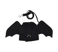 Costume d'ailes de Chauve-Souris, Harnais pour Animaux de Compagnie d'halloween, Tenue de Cosplay réglable, vêtements de Petite et Moyenne Race, Design léger et Confortable, Ajustement sécurisé de la
