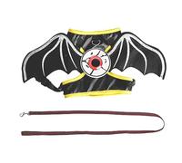 Costume d'ailes de chauve-souris pour animaux de compagnie - Costume d'Halloween pour jeux de rôle pour chien et chat - Accessoire de déguisement mignon pour chiot et chat (S)