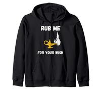 Costume d'Aladin avec lampe de génie drôle Rub Me Wishes Sweat à Capuche