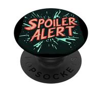Costume d'alerte Spoiler Amusant pour garçons et Filles PopSockets PopGrip Adhésif