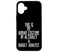 Costume d'analyste du Budget des Affaires Coque pour iPhone 16 Plus