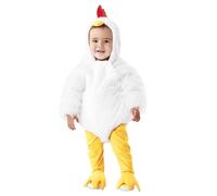 Costume d'animal de Poulet pour Bébés Garçons et Filles Costume De De Paques pour Bebe Enfant Costume De Petit pour BéBé Mignon BéBé Combinaison Animaux Vêtements Body 0-24 Mois (05 White, 2-3 Years)