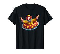 Costume d'anneau de Piscine à Pois pour Clowns drôles et Vacances T-Shirt