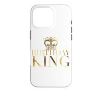 Costume d'anniversaire, Cadeaux et décorations pour Hommes, garçons, Rois Coque pour iPhone 16 Pro