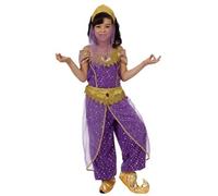 Déguisement enfant Unknown Déguisement Fille Danseuse Orientale Taille 5-6 Ans