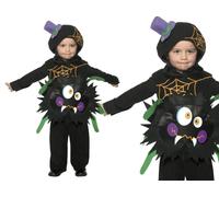 Costume D'Araignée Fou Pour Enfants Garçons Filles D'Halloween 1-4 Ans