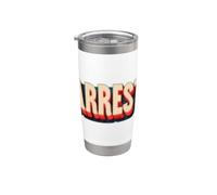 Costume d'arrestation amusant pour garçons et filles Gobelet isotherme en acier inoxydable double paroi