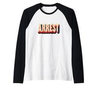 Costume d'arrestation Amusant pour garçons et Filles Manche Raglan
