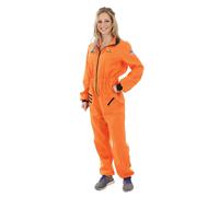 Costume D'Astronaute Orange Pour Femmes