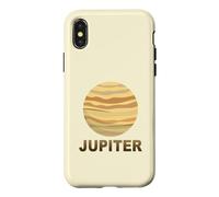 Costume d'astronomie Jupiter Planet Coque pour iPhone X/XS
