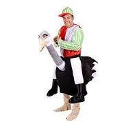 Costume d'autruche avec jockey - Standard