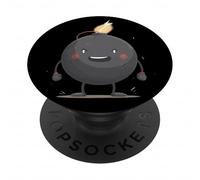 Costume d'aviateur Amusant pour Les Amateurs de Dessins animés PopSockets PopGrip Adhésif