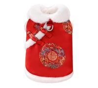 Costume De Animal Compagnie À Thème du Festival pour Les Petits Chats Chinois du Nouvel an Chinois Coat Vestige Épais pour Le Costume Photo Vacances Saisonnier