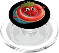 Costume de Bague de Fraise pour Les Amateurs de Piscine et de Plage PopSockets PopGrip pour MagSafe