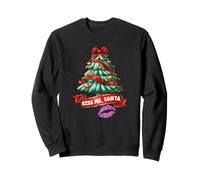 Costume de Baiser Festif pour Baisers de Père Noël Amusants Sweatshirt
