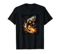Costume de bar à grande bouche pour les amateurs de pêche et de pêche T-Shirt