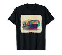 Costume de Bateau Cool pour Les Fans de logistique et de Transport T-Shirt