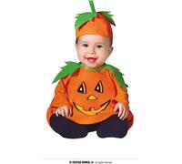 Costume de bébé citrouille d'Halloween, taille:86/92
