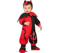 Costume de bébé diablotin pour jeunes enfants 6 à 12 mois