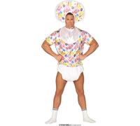Costume de bébé géant pour adultes taille M-L, taille:S