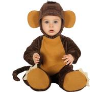 Costume de bébé singe combinaison marron 18-24 mois