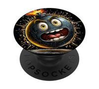 Costume de Bombe Amusant pour Les Amateurs de Dessins animés PopSockets PopGrip Adhésif