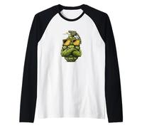 Costume de Bombe pour Les Amateurs de Grenade et d'explosion Manche Raglan