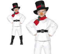 Costume De Bonhomme De Neige Pour Enfants, Déguisement De Noël, Âge 3-12