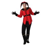 Costume De Bouffon Maléfique Halloween Clown De Cirque Pour Adultes