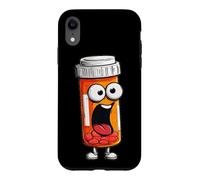 Costume de Bouteille de Pilule drôle Coque pour iPhone XR