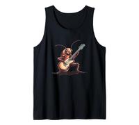 Costume de cafard humoristique avec guitare électrique Débardeur