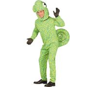Costume de caméléon pour adulte, taille:L