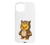 Costume de Canard Kawaii dans Une Chouette pour Filles et Enfants Coque pour iPhone 15 Plus