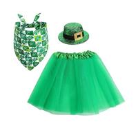 Costume de Canard pour Porche, Vêtements Canards Irlandais avec Chapeau Et Bandana, Jupe Décorative pour Automne Noël Porte d'Entrée Jardin Patio Extérieur