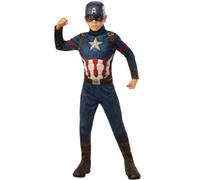 Costume De Captain America Pour Garçons Marvel Avengers Endgame Super Héros