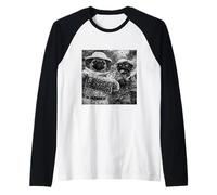 Costume de Carlin Amusant pour garçons et Filles rétro Meme Apiculteur Manche Raglan