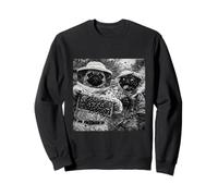 Costume de Carlin Amusant pour garçons et Filles rétro Meme Apiculteur Sweatshirt