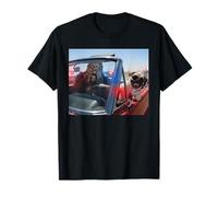 Costume de Carlin Amusant pour garçons et Filles rétro Meme Bigfoot Cop Chase T-Shirt