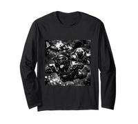 Costume de Carlin drôle pour garçons et Filles rétro Meme Parachutiste Parachutiste Manche Longue