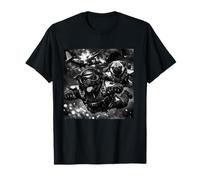 Costume de Carlin drôle pour garçons et Filles rétro Meme Parachutiste Parachutiste T-Shirt