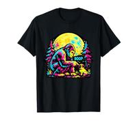 Costume de Carlin drôle pour garçons et Filles rétro Meme Stuff Boop Bigfoot T-Shirt