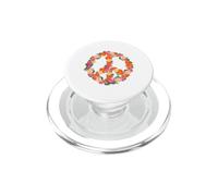 Costume de Carnaval des années 70 avec Signe de la Paix PopSockets PopGrip pour MagSafe