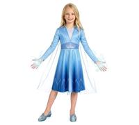 Costume de carnaval - DISGUISE - Elsa - 109-123 cm - Fille - Bleu 5 ans