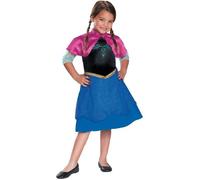 La Reine des Neiges 2 - Licence Officiel Disney - Déguisement Disney Princesse de Anna pour Enfants - Immersion dans le Royaume Gelé d'Arendelle - Taille S - Cadeau Magique - À Partir de 3 ans