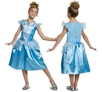 DISGUISE 140499L-EU-6 Déguisement Cendrillon classique (Eu), taille S (5-6), multicolore