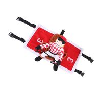 Costume de cavalier pour chien - Costume d'Halloween doux pour animal domestique - Manteau d'équitation sur le thème des accessoires de costumade - Tenue d'équitation confortable pour animal de