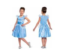 Disney Officiel Standard Robe Cendrillon Fille, Deguisement Cendrillon Fille Costume Déguisement de Princesse, Robe de Princesse Enfant Carnaval Mardi Gras Anniversaire Noël S