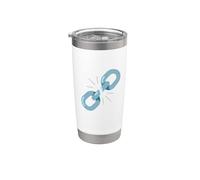 Costume de chaîne cassée Gobelet isotherme en acier inoxydable double paroi