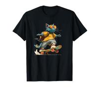 Costume de Chat Cool à roulettes T-Shirt